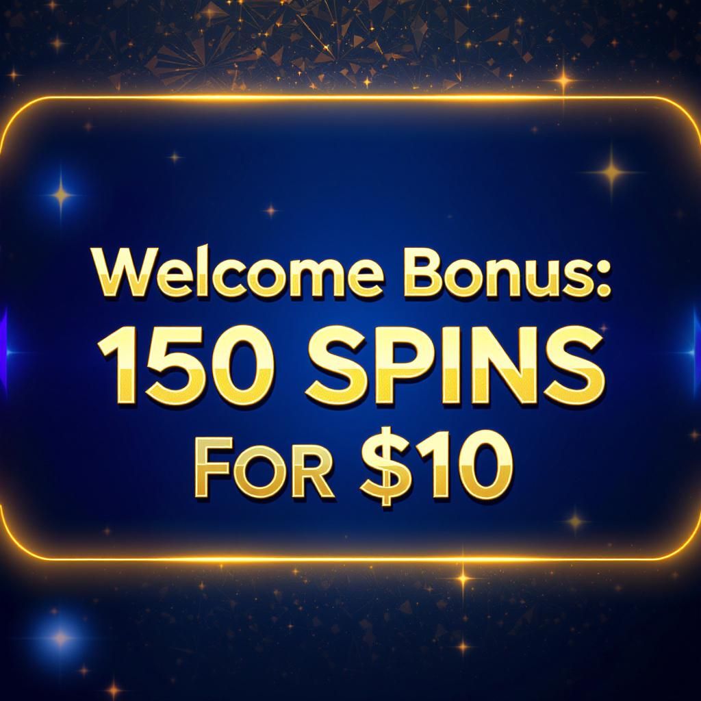Welcome Bonus: 150 Spins for $10